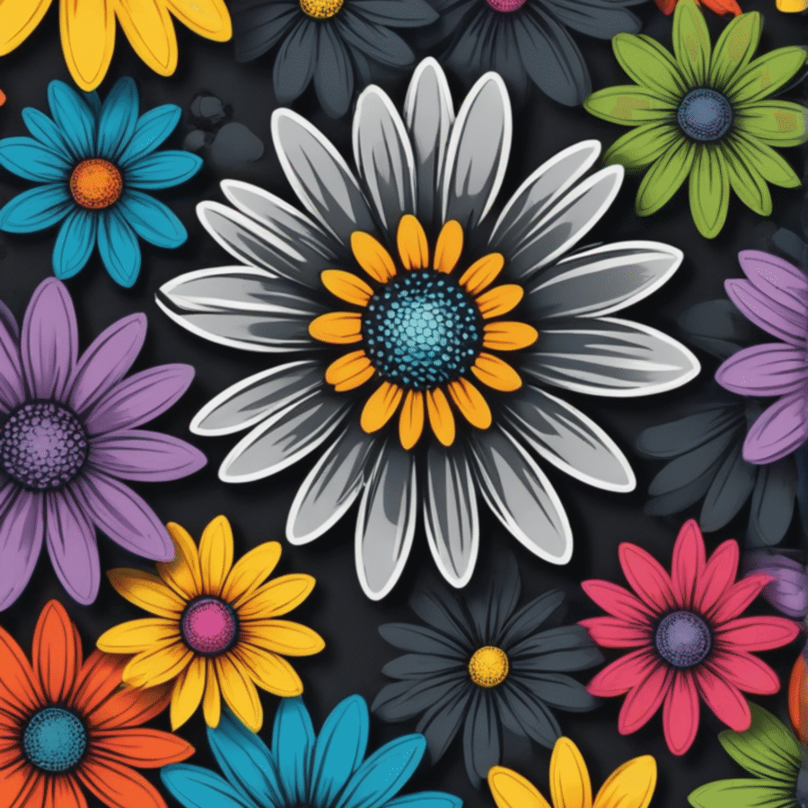 Daisy Flower Template