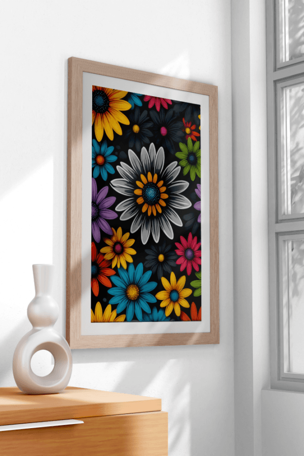 Daisy Flower Template & Mockup Set - Image 3