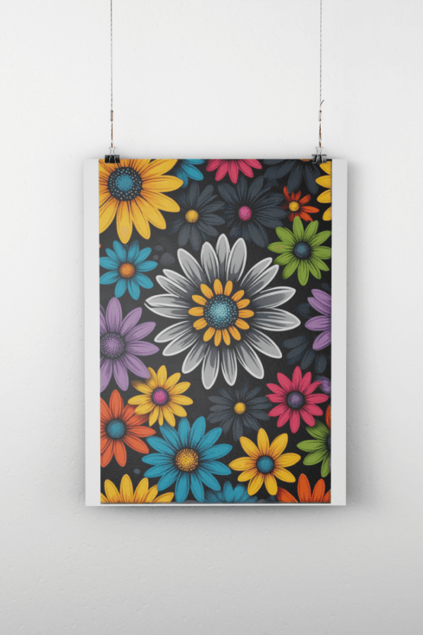 Daisy Flower Template & Mockup Set - Image 2