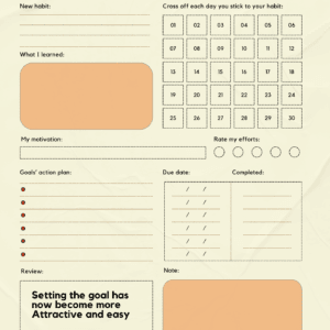 Goal and Habit Tracker