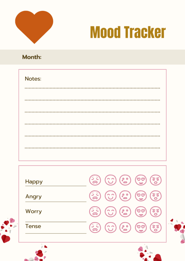 mood tracker, happy planner, platinum planner, the happy planner, full focus planner, mood journal, emotional tracker, mental health, self care, printable tracker, planner printable, daily mood, mood chart, wellness tracker, mood log, happiness tracker, emotional well-being, planner inserts
