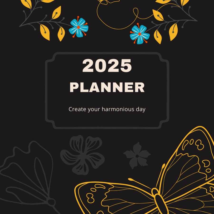 2025 Planner (50 Pages): Your All-in-One Planning Solution with Customize option