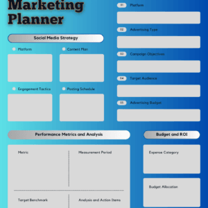 Strategic Marketing Planner