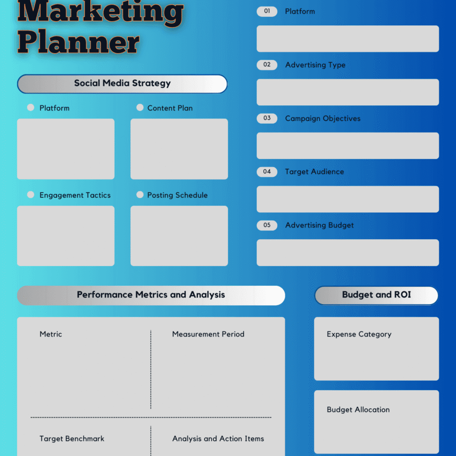 Strategic Marketing Planner