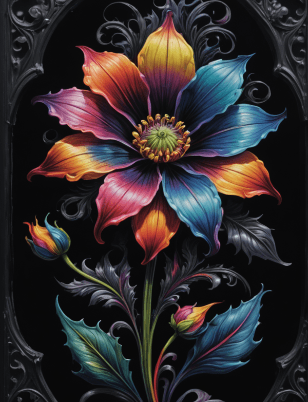 Multicolor Dynamic Daisy