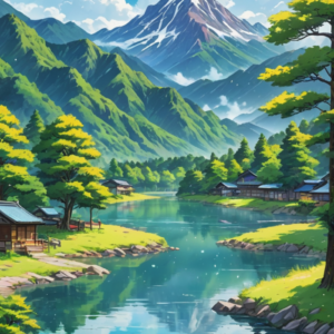 Scenery painting