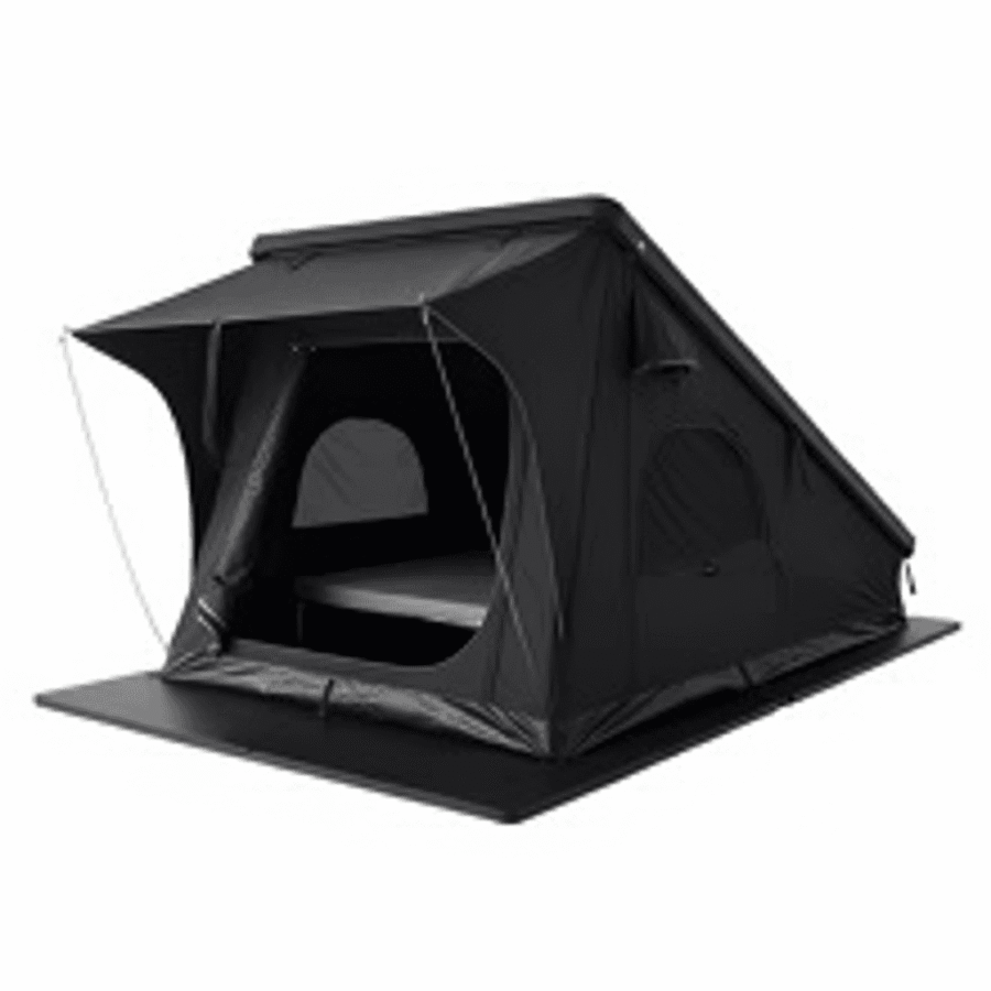 Off-Road 4x4 Clamshell Hard Shell Rooftop Tent with Rain Cover