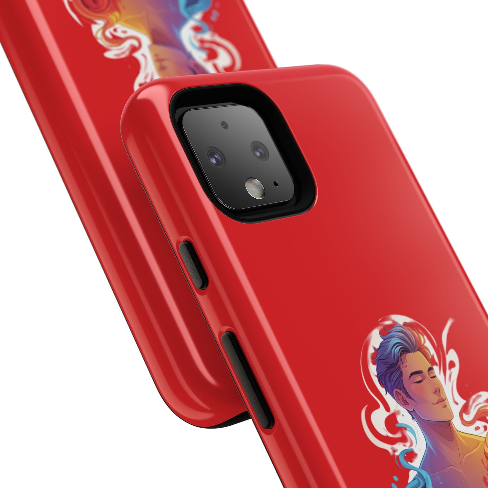 Aura Color Phone Case - Vibrant Aura Design, Unique Gift for Art Lovers, Phone Accessories, Birthday, Celebration, Customizable - Image 214