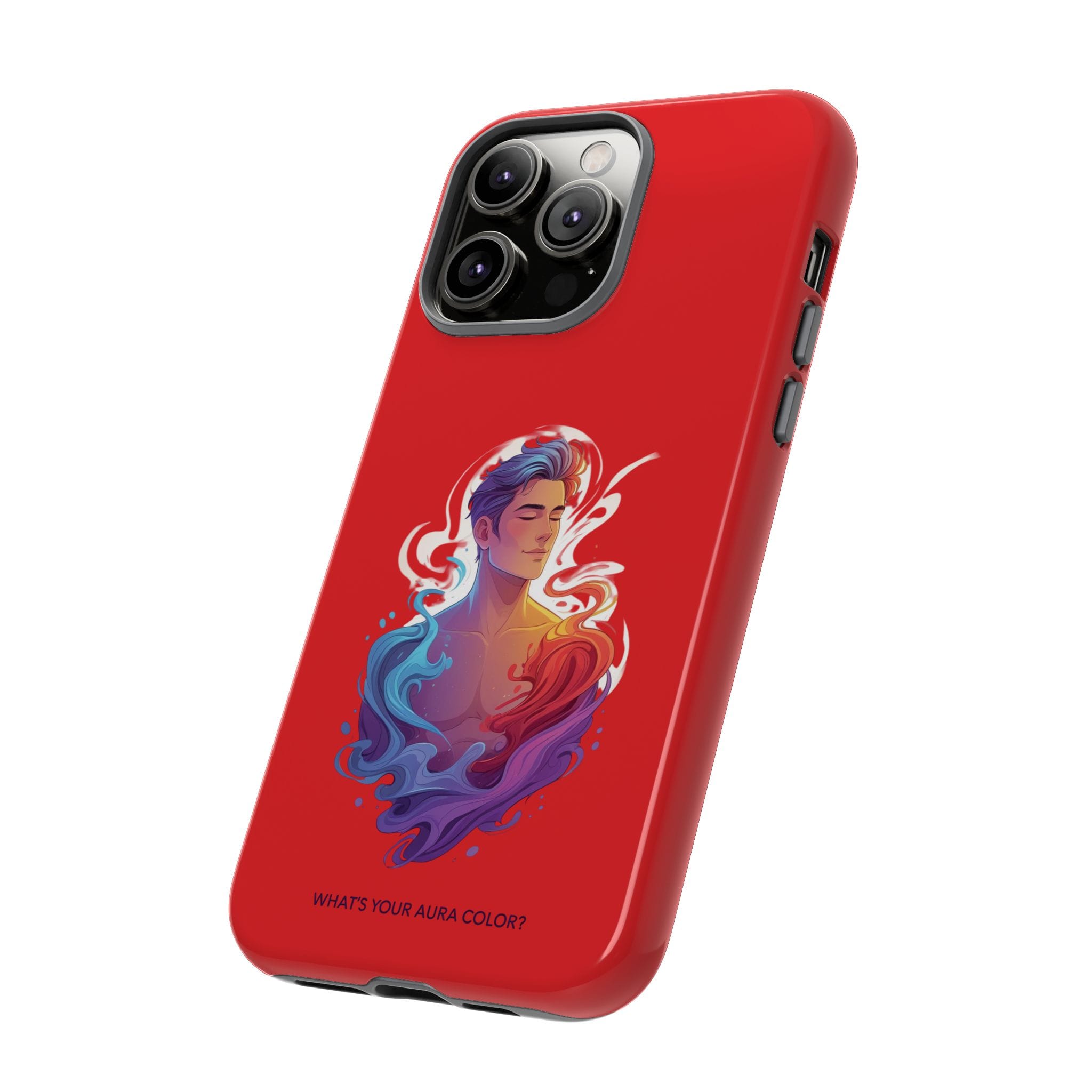 Aura Color Phone Case - Vibrant Aura Design, Unique Gift for Art Lovers, Phone Accessories, Birthday, Celebration, Customizable - Image 76