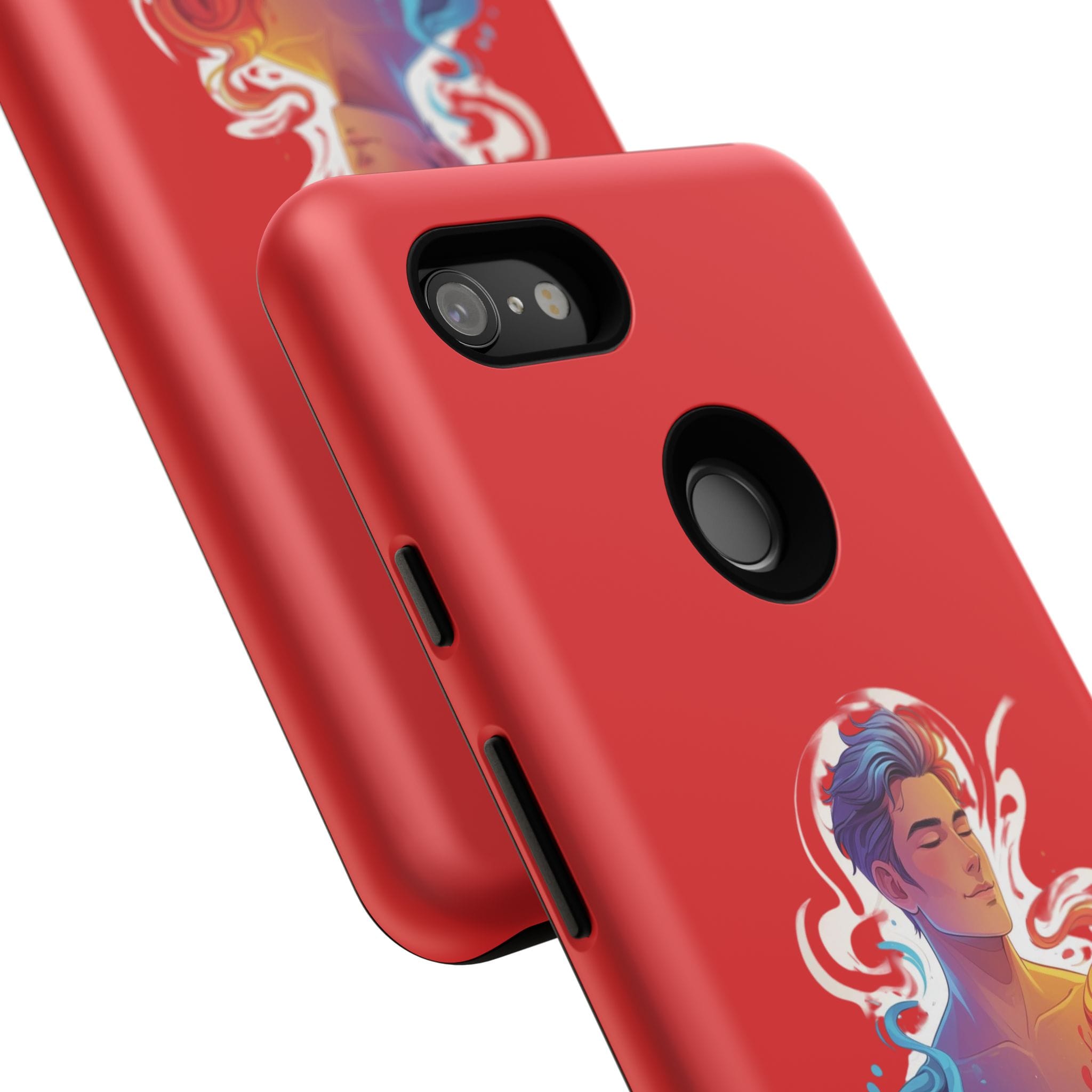 Aura Color Phone Case - Vibrant Aura Design, Unique Gift for Art Lovers, Phone Accessories, Birthday, Celebration, Customizable - Image 199