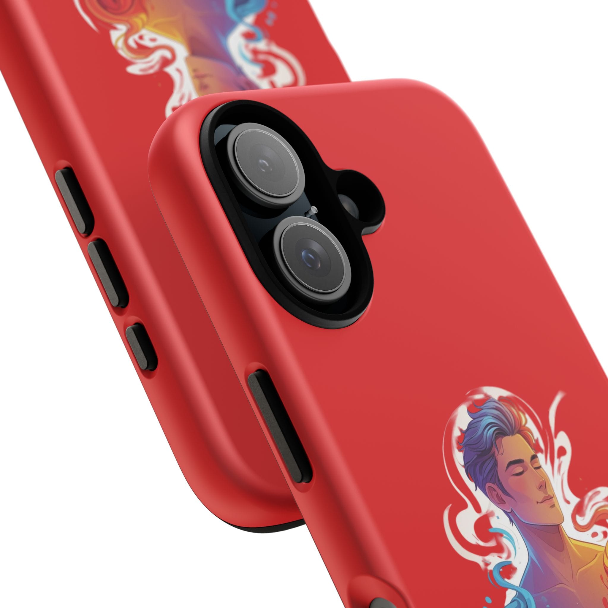 Aura Color Phone Case - Vibrant Aura Design, Unique Gift for Art Lovers, Phone Accessories, Birthday, Celebration, Customizable - Image 144