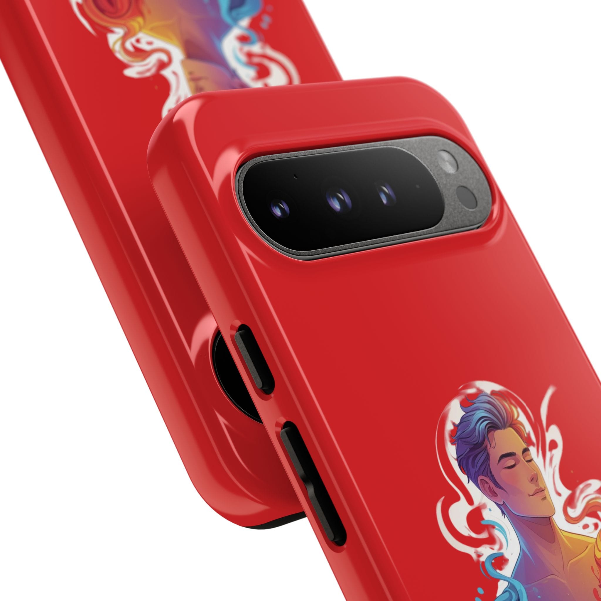 Aura Color Phone Case - Vibrant Aura Design, Unique Gift for Art Lovers, Phone Accessories, Birthday, Celebration, Customizable - Image 184