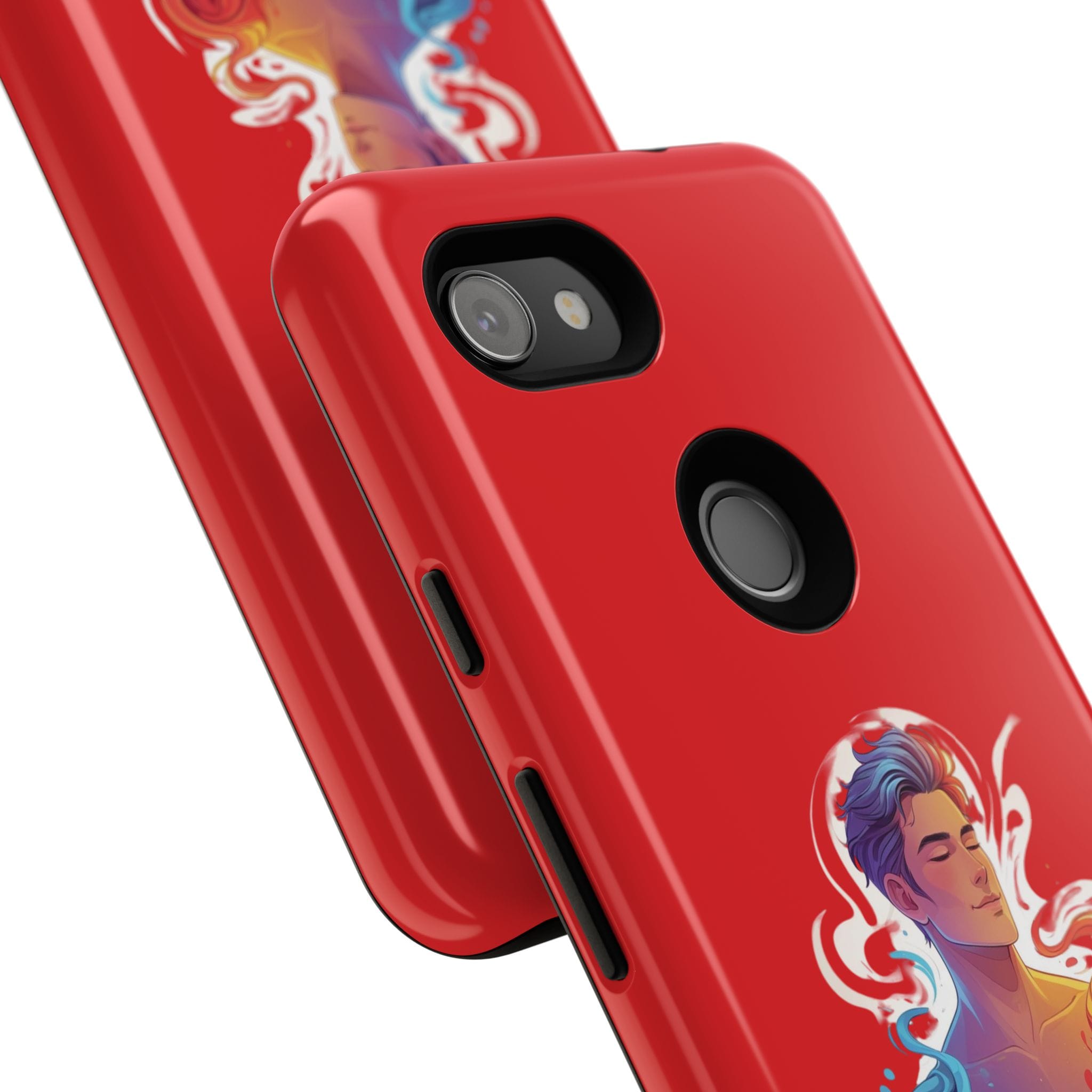 Aura Color Phone Case - Vibrant Aura Design, Unique Gift for Art Lovers, Phone Accessories, Birthday, Celebration, Customizable - Image 202