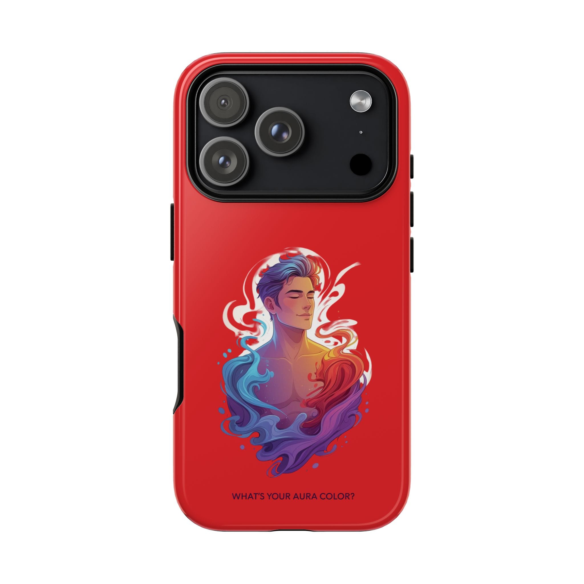 Aura Color Phone Case - Vibrant Aura Design, Unique Gift for Art Lovers, Phone Accessories, Birthday, Celebration, Customizable - Image 241