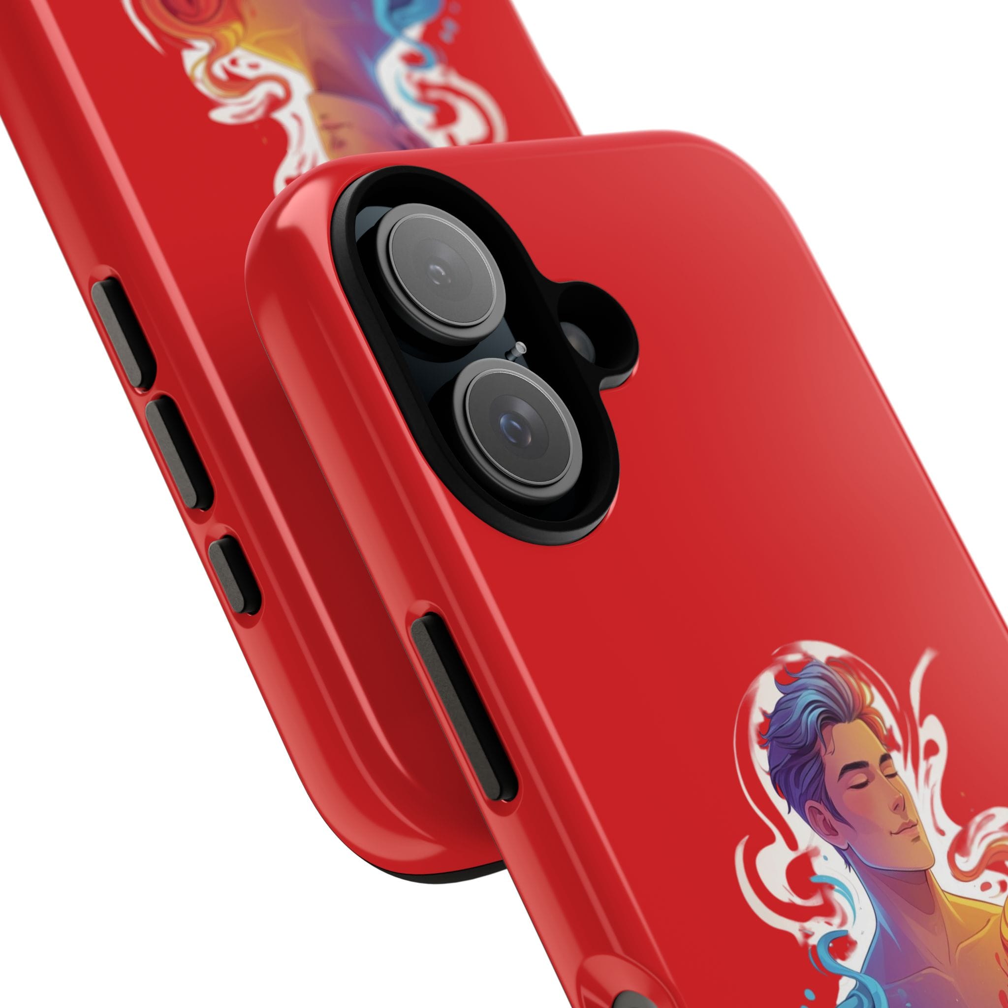 Aura Color Phone Case - Vibrant Aura Design, Unique Gift for Art Lovers, Phone Accessories, Birthday, Celebration, Customizable - Image 140