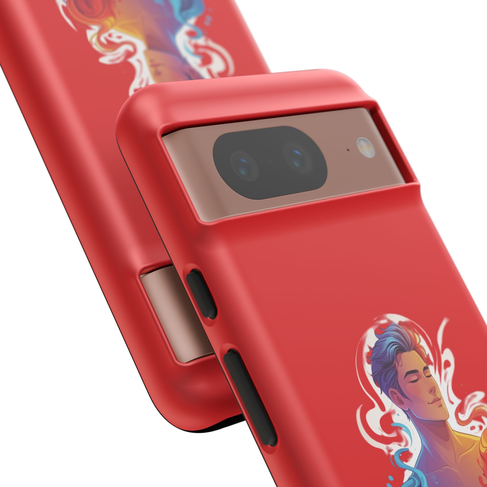 Aura Color Phone Case - Vibrant Aura Design, Unique Gift for Art Lovers, Phone Accessories, Birthday, Celebration, Customizable - Image 136