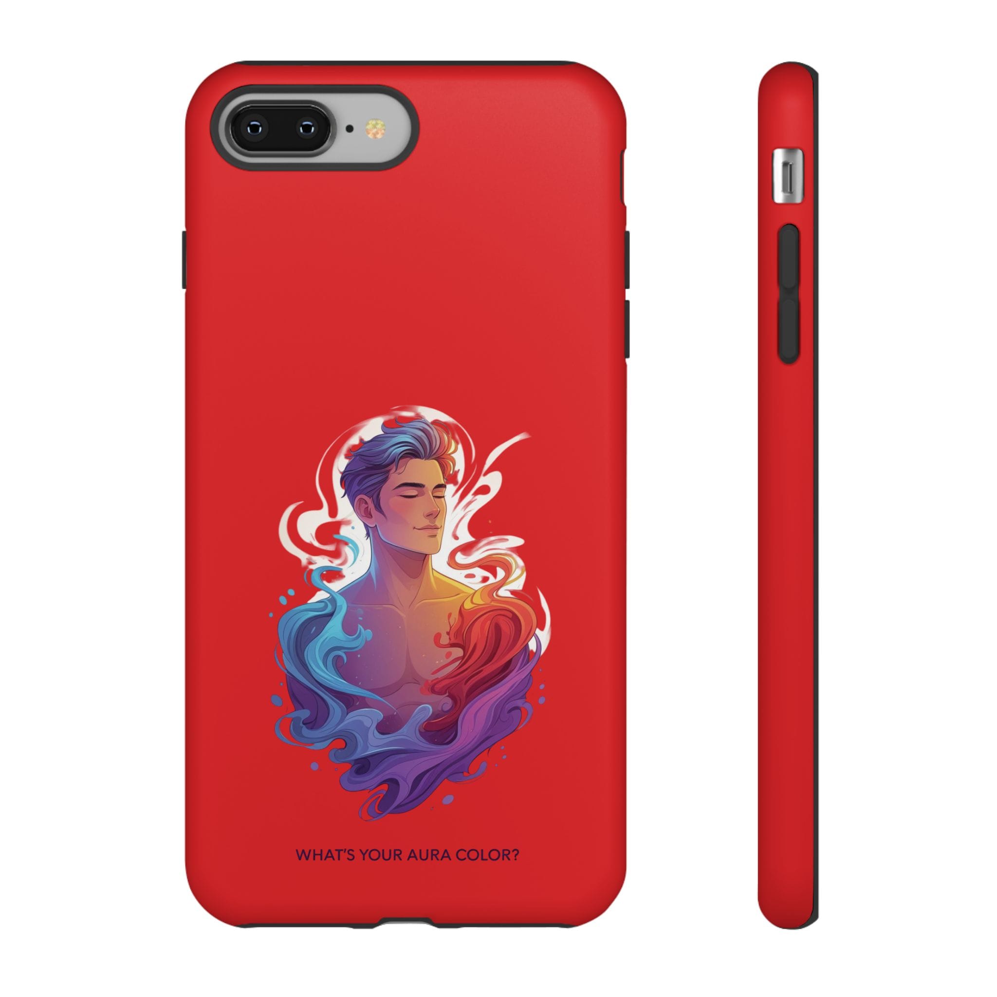 Aura Color Phone Case - Vibrant Aura Design, Unique Gift for Art Lovers, Phone Accessories, Birthday, Celebration, Customizable - Image 4