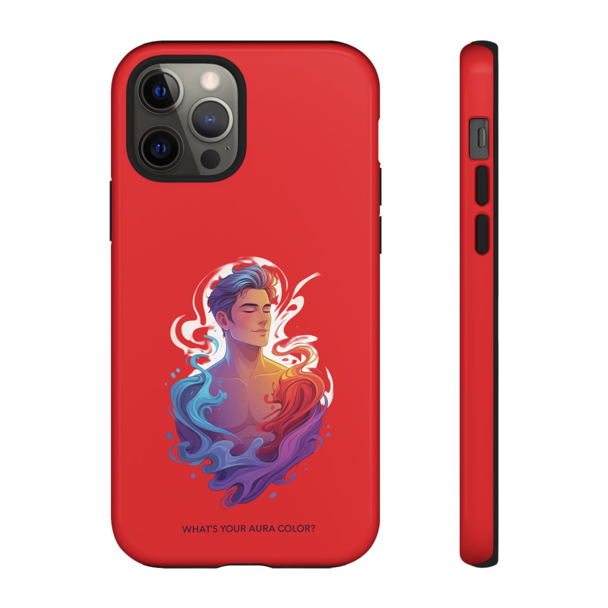 Aura Color Phone Case - Vibrant Aura Design, Unique Gift for Art Lovers, Phone Accessories, Birthday, Celebration, Customizable - Image 23