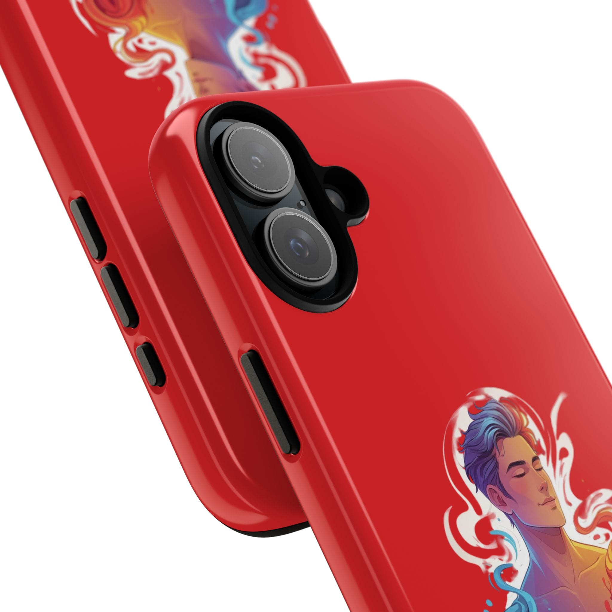 Aura Color Phone Case - Vibrant Aura Design, Unique Gift for Art Lovers, Phone Accessories, Birthday, Celebration, Customizable - Image 148