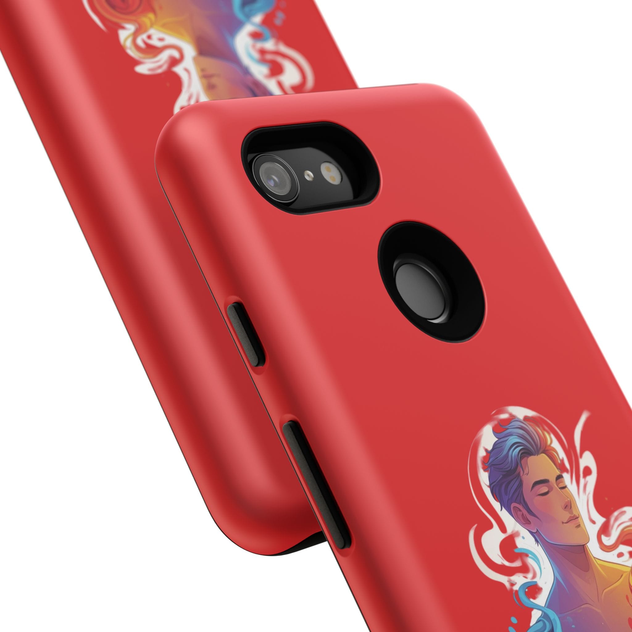 Aura Color Phone Case - Vibrant Aura Design, Unique Gift for Art Lovers, Phone Accessories, Birthday, Celebration, Customizable - Image 193