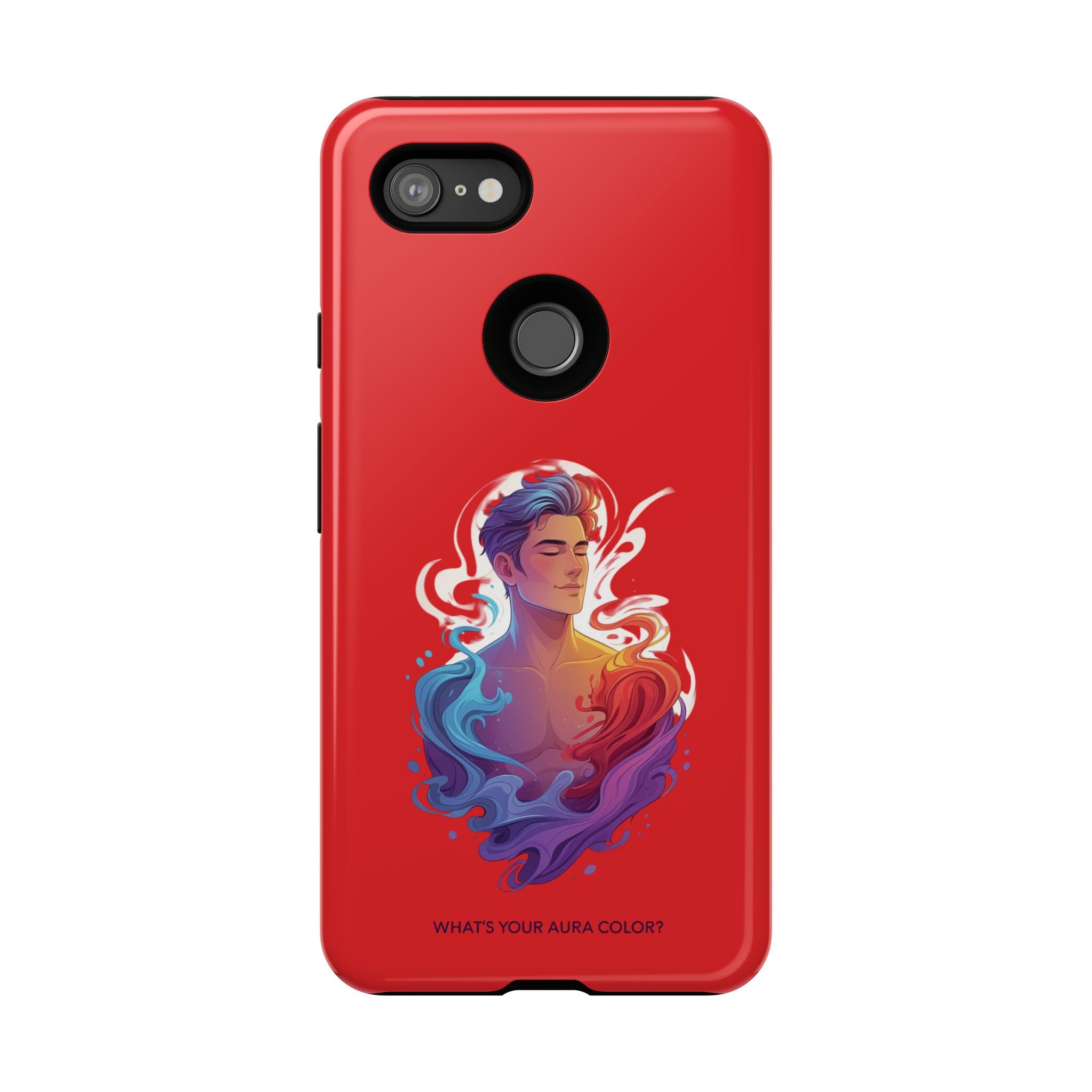 Aura Color Phone Case - Vibrant Aura Design, Unique Gift for Art Lovers, Phone Accessories, Birthday, Celebration, Customizable - Image 195