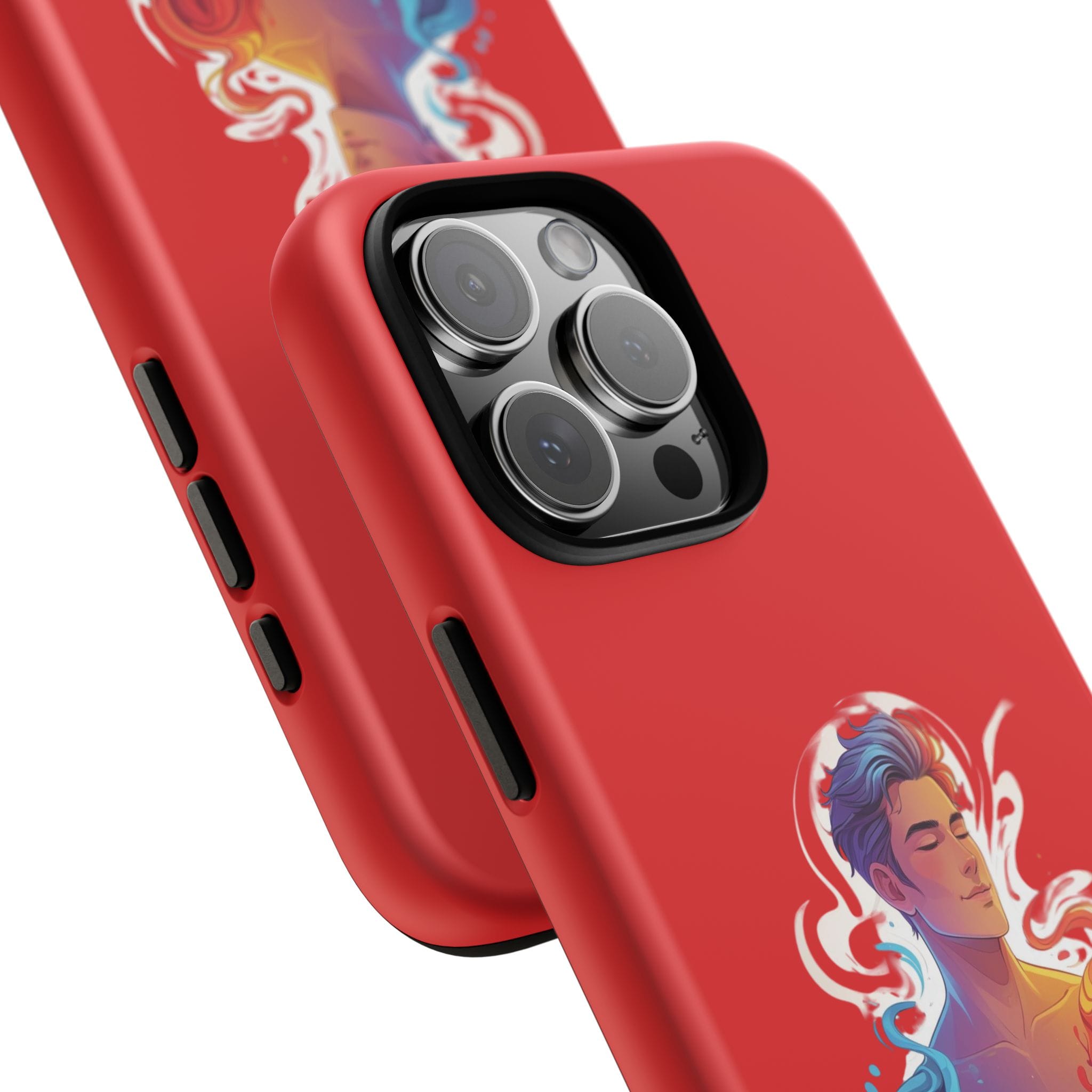 Aura Color Phone Case - Vibrant Aura Design, Unique Gift for Art Lovers, Phone Accessories, Birthday, Celebration, Customizable - Image 168