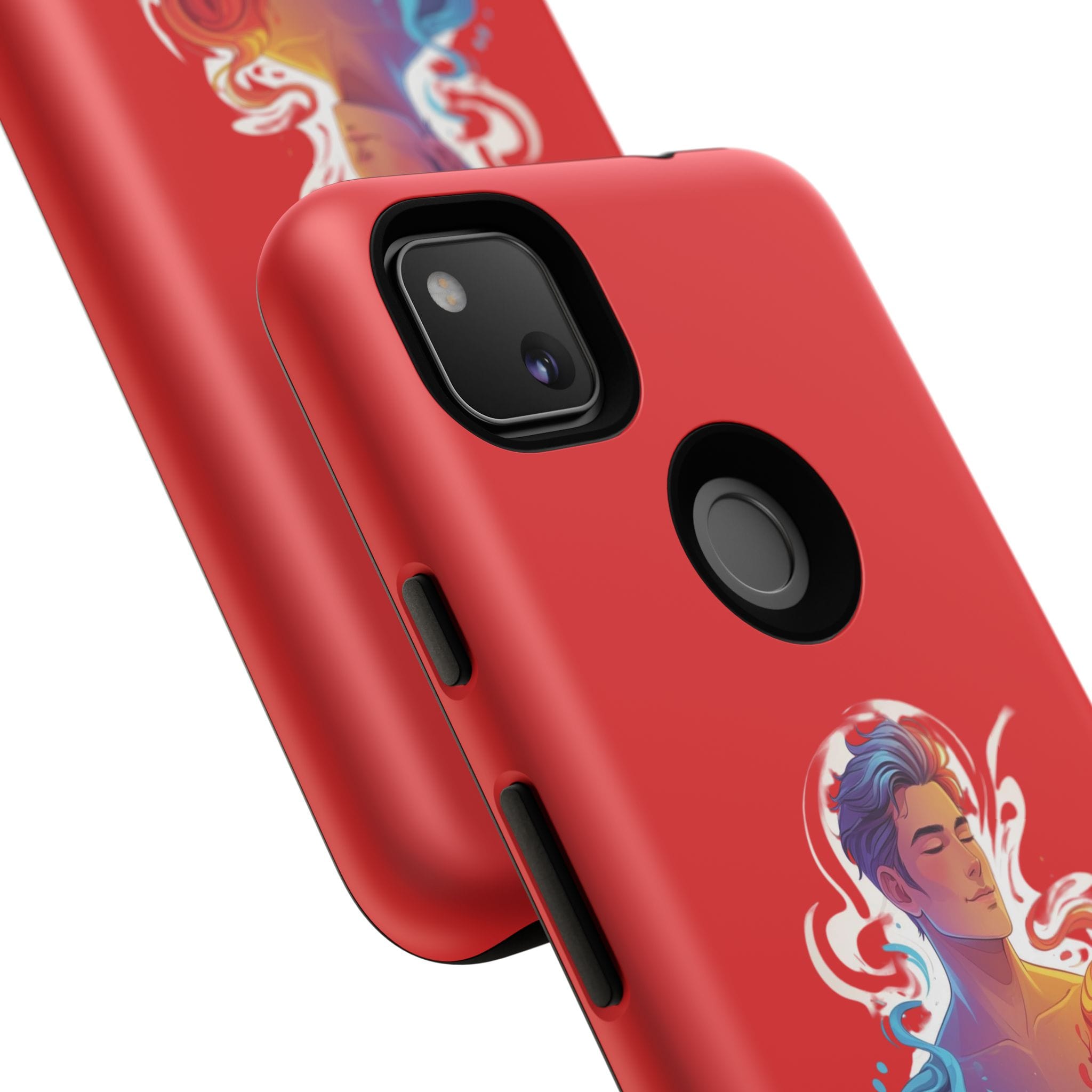 Aura Color Phone Case - Vibrant Aura Design, Unique Gift for Art Lovers, Phone Accessories, Birthday, Celebration, Customizable - Image 229