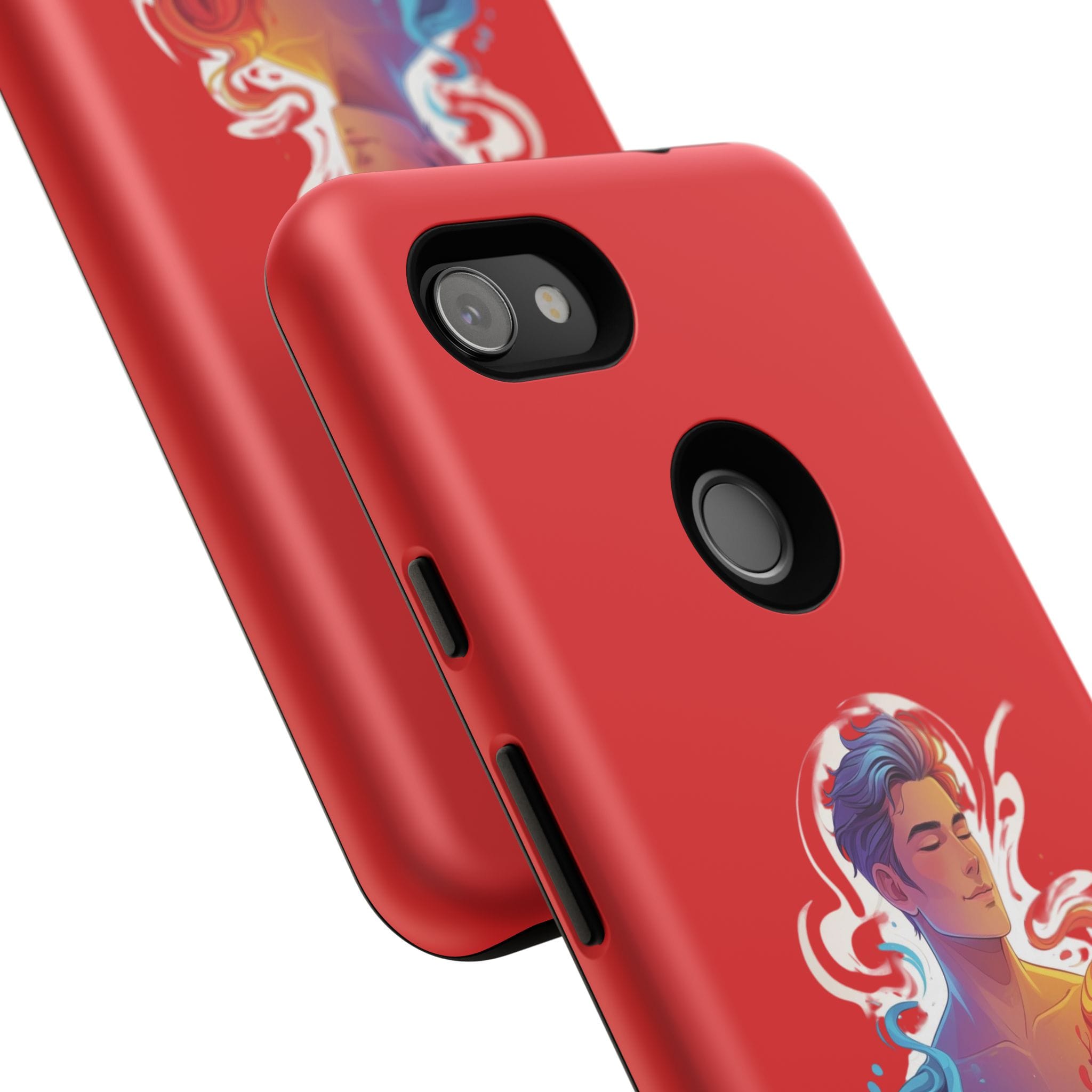 Aura Color Phone Case - Vibrant Aura Design, Unique Gift for Art Lovers, Phone Accessories, Birthday, Celebration, Customizable - Image 211