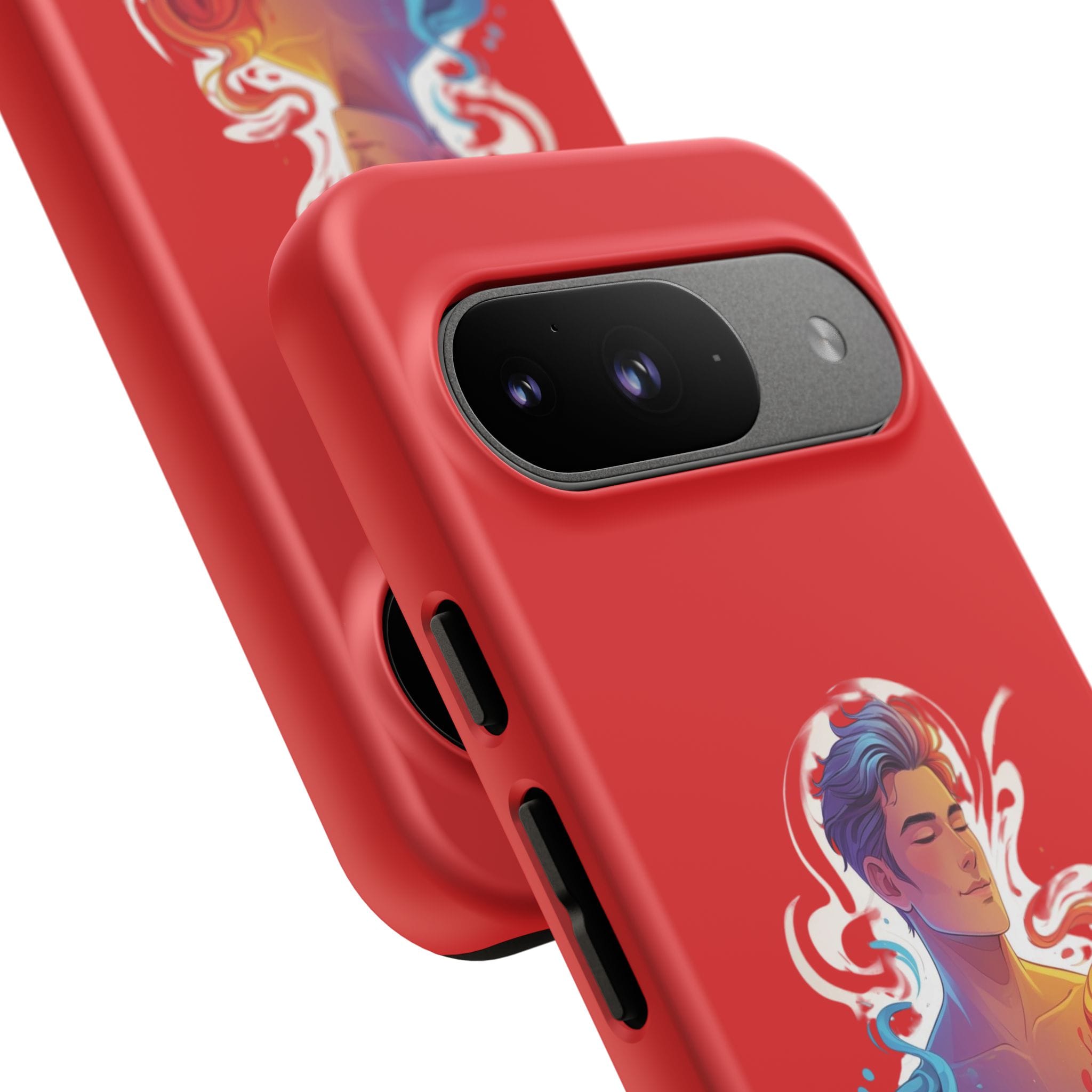 Aura Color Phone Case - Vibrant Aura Design, Unique Gift for Art Lovers, Phone Accessories, Birthday, Celebration, Customizable - Image 175