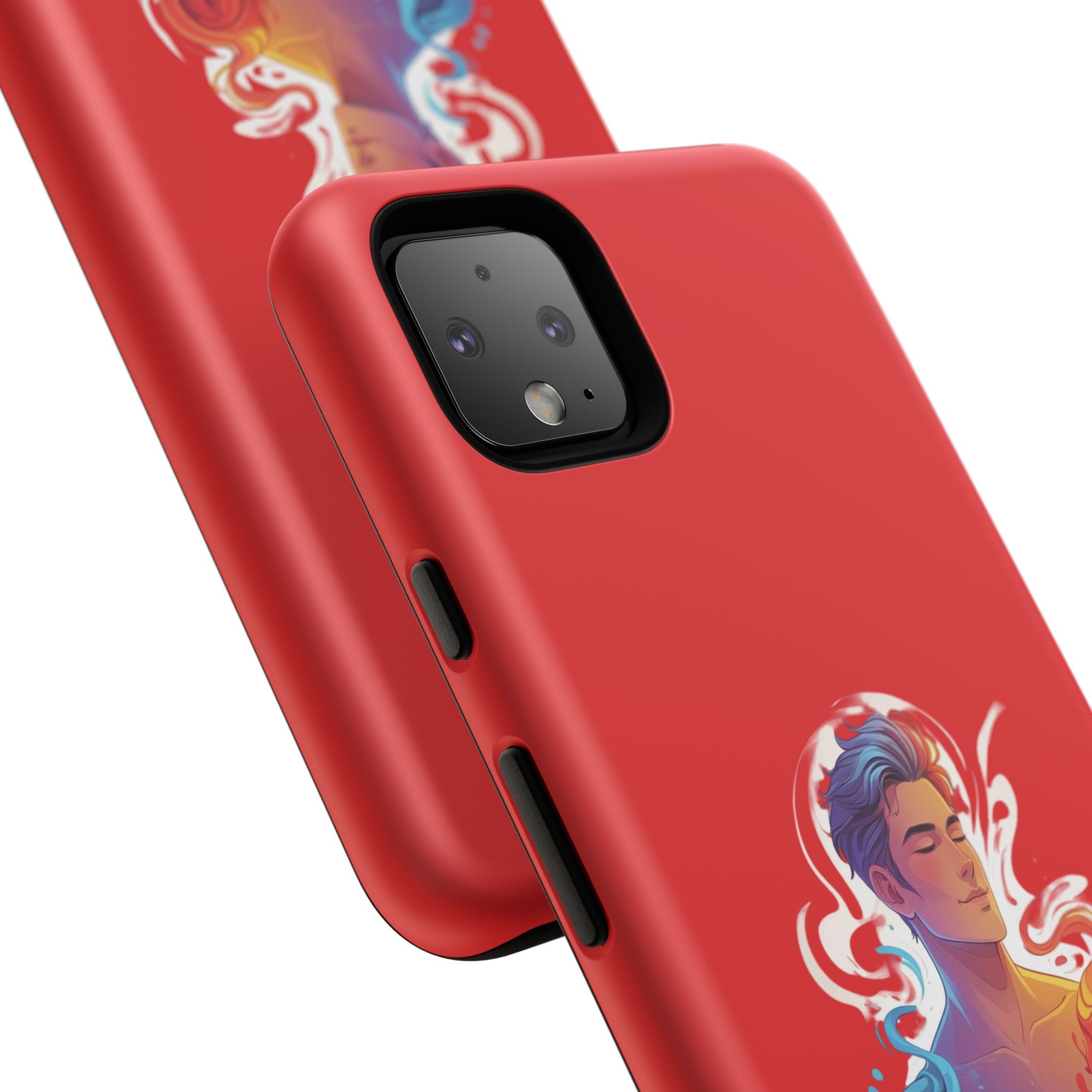 Aura Color Phone Case - Vibrant Aura Design, Unique Gift for Art Lovers, Phone Accessories, Birthday, Celebration, Customizable - Image 223