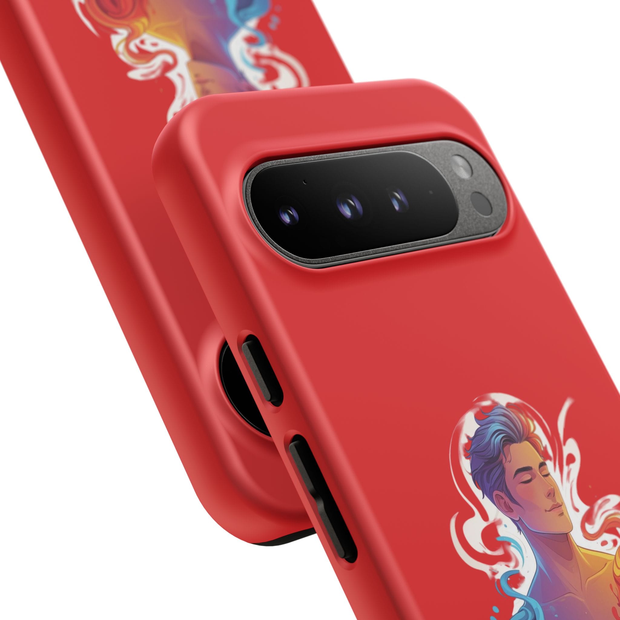 Aura Color Phone Case - Vibrant Aura Design, Unique Gift for Art Lovers, Phone Accessories, Birthday, Celebration, Customizable - Image 187