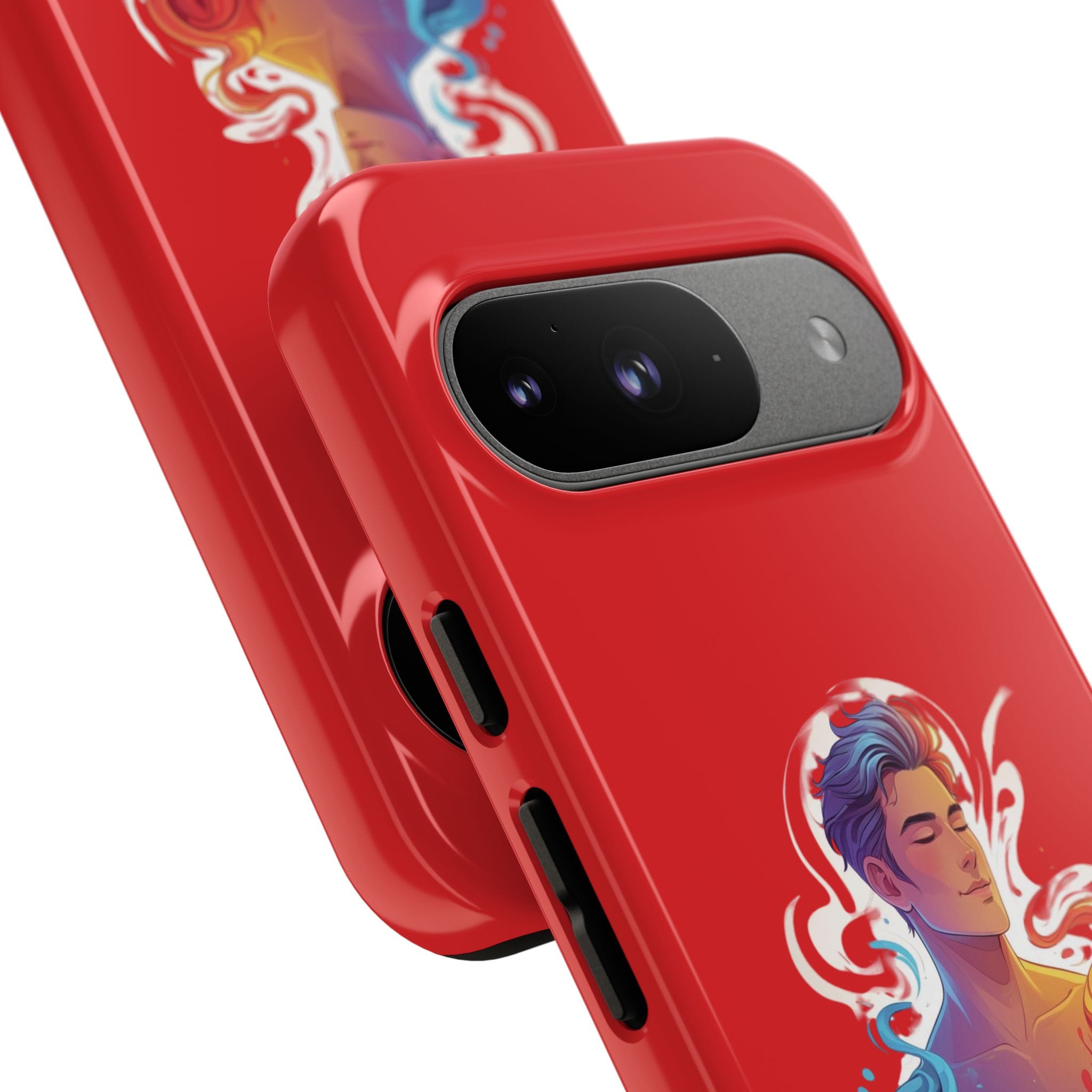 Aura Color Phone Case - Vibrant Aura Design, Unique Gift for Art Lovers, Phone Accessories, Birthday, Celebration, Customizable - Image 172