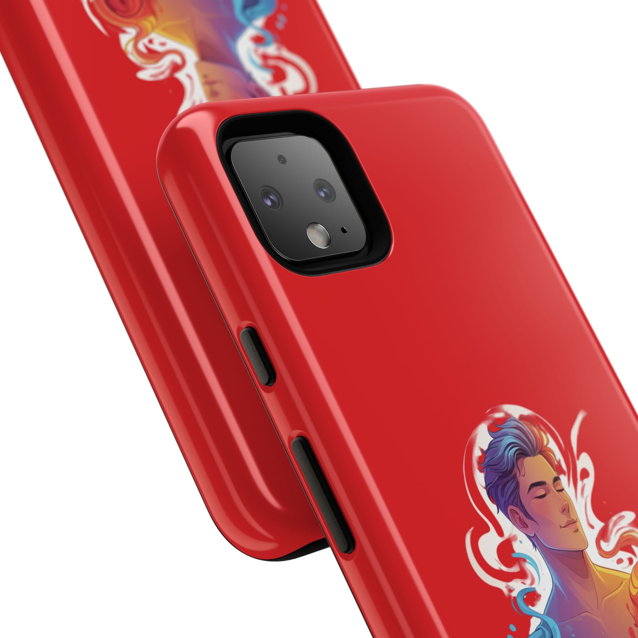 Aura Color Phone Case - Vibrant Aura Design, Unique Gift for Art Lovers, Phone Accessories, Birthday, Celebration, Customizable - Image 220