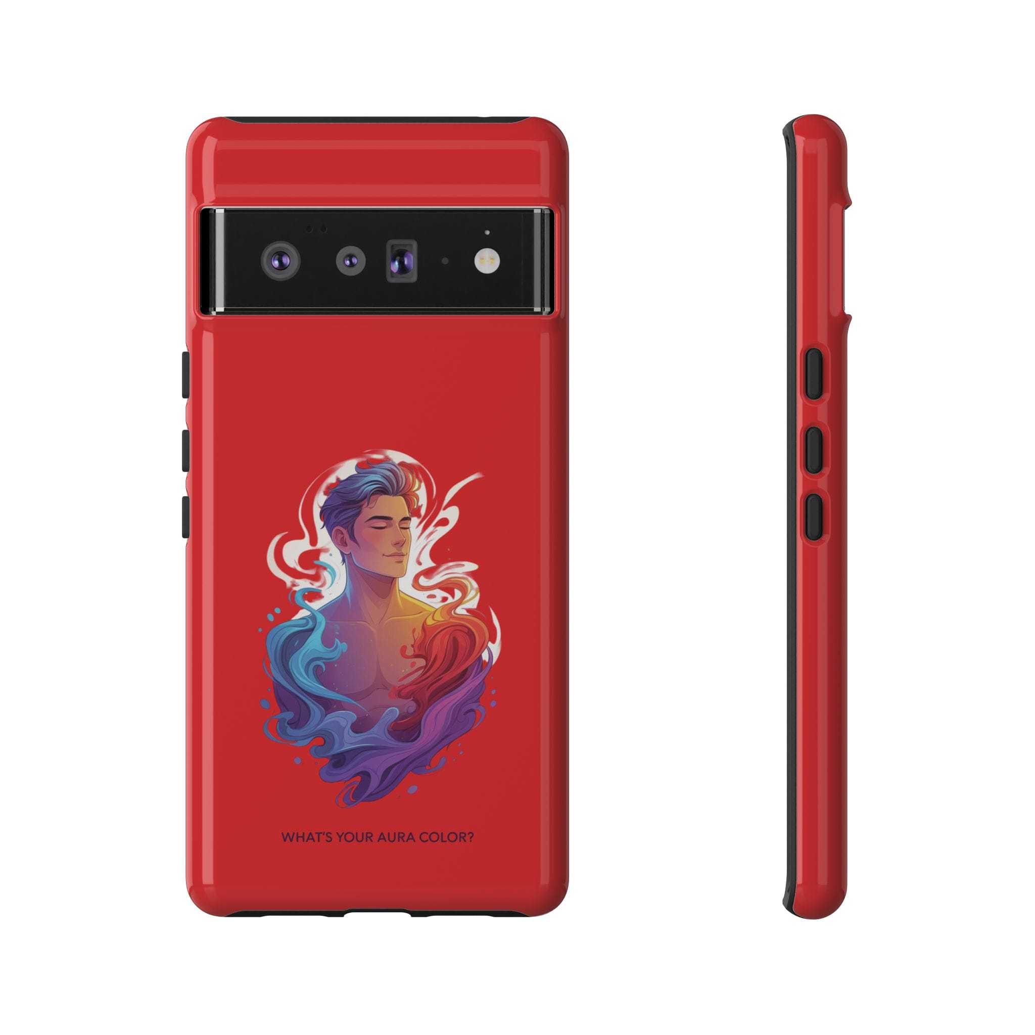 Aura Color Phone Case - Vibrant Aura Design, Unique Gift for Art Lovers, Phone Accessories, Birthday, Celebration, Customizable - Image 91