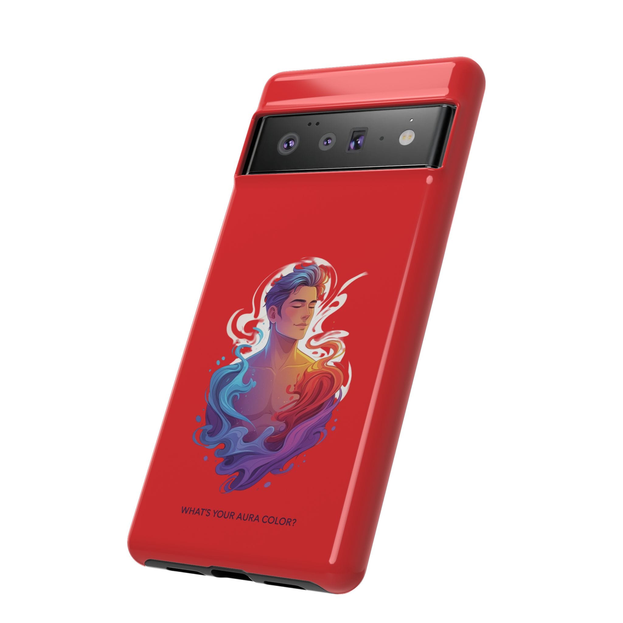 Aura Color Phone Case - Vibrant Aura Design, Unique Gift for Art Lovers, Phone Accessories, Birthday, Celebration, Customizable - Image 92