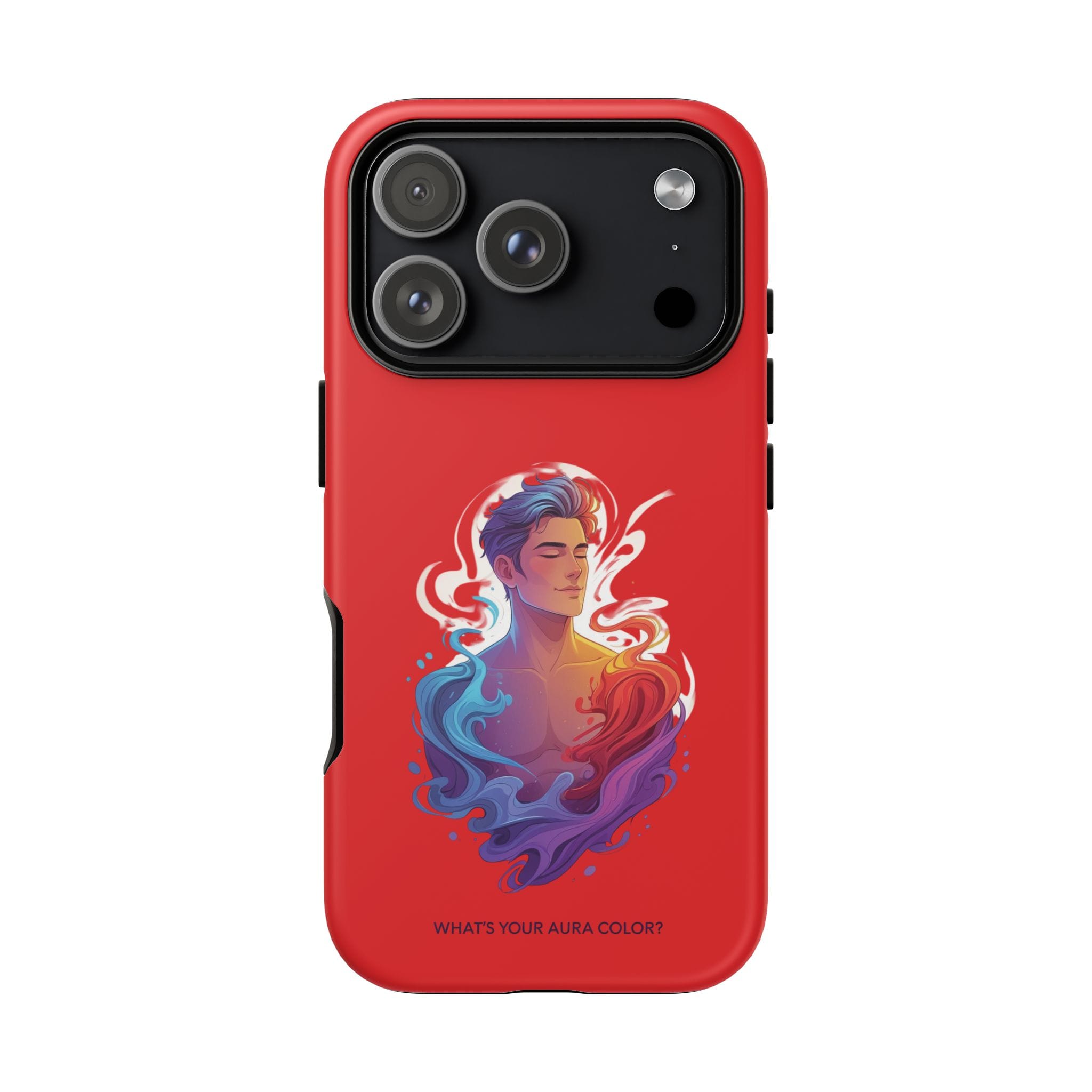 Aura Color Phone Case - Vibrant Aura Design, Unique Gift for Art Lovers, Phone Accessories, Birthday, Celebration, Customizable - Image 242