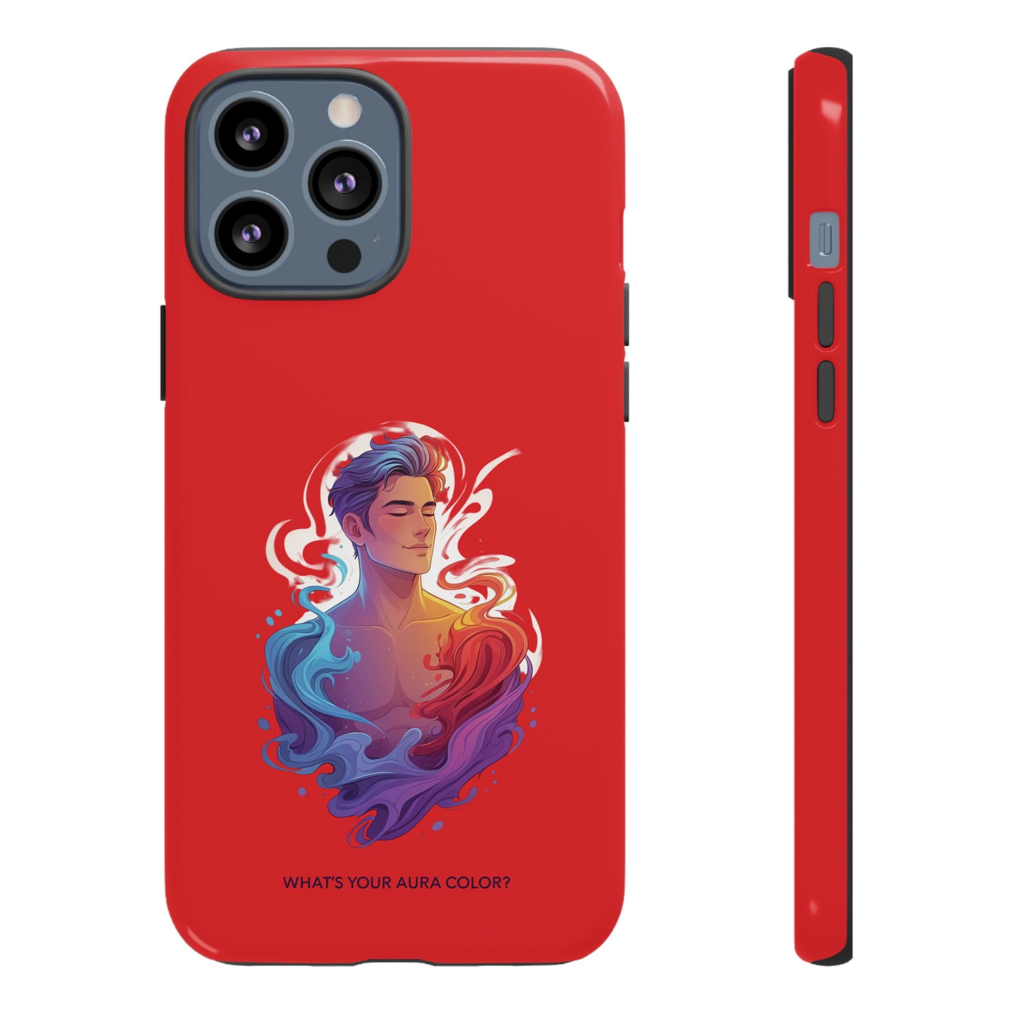 Aura Color Phone Case - Vibrant Aura Design, Unique Gift for Art Lovers, Phone Accessories, Birthday, Celebration, Customizable - Image 39