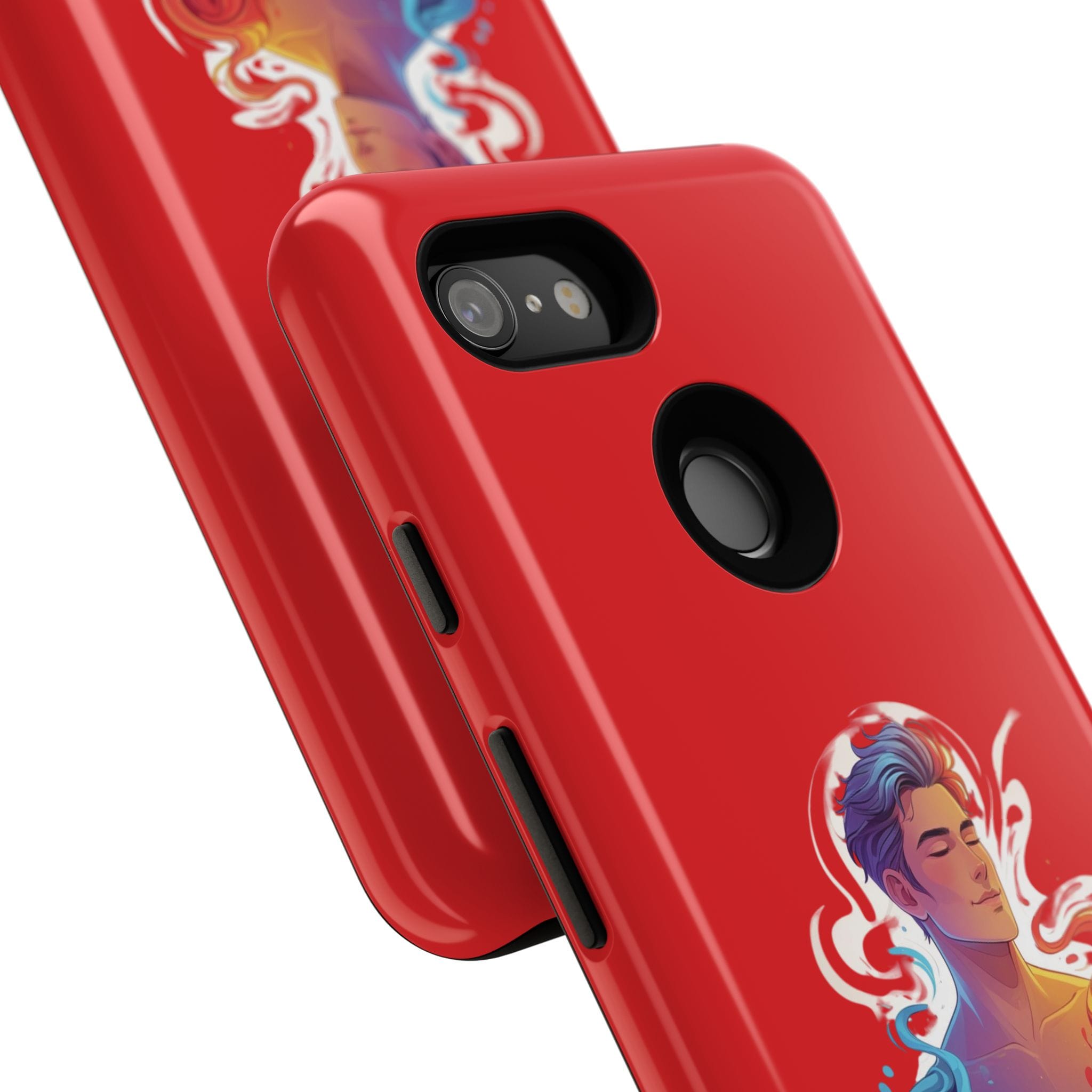 Aura Color Phone Case - Vibrant Aura Design, Unique Gift for Art Lovers, Phone Accessories, Birthday, Celebration, Customizable - Image 190