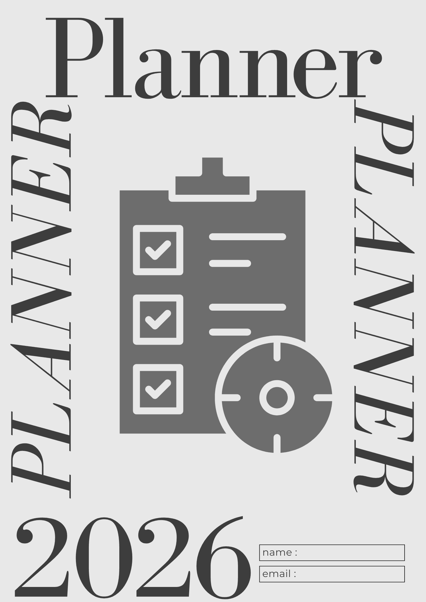 planner 2026