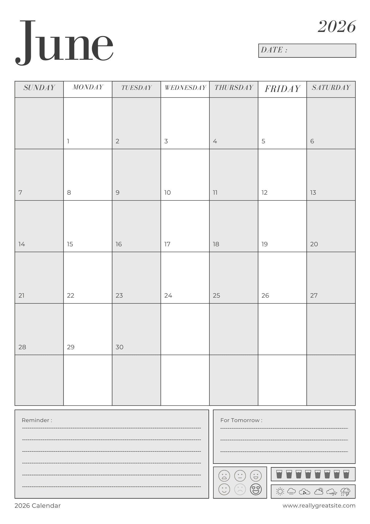 📅 2026 Printable Digital Planner – Daily, Weekly & Monthly PDF - Image 14